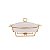 Rechaud Redondo de Porcelana 28cm para Servir Com Elegância - Imagem 1