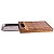 Mesa de Madeira com Bandeja de Inox Wayu - Imagem 1