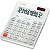 Calculadora Casio DE-12E-We 12 Dígitos - Branca Compacta e Eficiente - Imagem 1