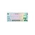 Teclado Mecânico Royal R75 RGB com Switch Blue e Iluminação SKY Cyan - Imagem 1