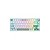 Teclado Mecânico Royal R75 RGB - Switch Brown SKY Cyan - Imagem 1