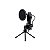 Microfone Condensador Redragon Quasar GM200 16kHz - Preto Profissional - Imagem 1