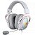 Fone de Ouvido Gamer Redragon Zeus-X H510W-RGB - Branco e Iluminação LED - Imagem 1