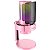 Microfone USB Rosa com Iluminação RGB Fifine A8 - Imagem 1