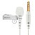 Microfone de Lapela Rode Lavalier Go - Branco, Alta Qualidade e Som Profissional - Imagem 1