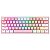 Teclado Gaming Redragon K616-Rgb Fizz Pro Rosa - Imagem 1