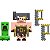 Minecraft Legends Combate Do Creeper Vs Piglin - Mattel Gyr98/Gyr99 - Imagem 1