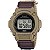 Relógio Casio W-219HB-5AVDF Masculino - Marrom Claro com Luz Integrada - Imagem 1