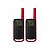 Walkie Talkie Motorola T210 FRS/GMRS - 20 Milhas, Preto e Vermelho, Bivolt - Imagem 1