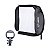 Suporte de Iluminação Profissional para Softbox Visico EB 061 40x40 Quick Com - Imagem 1