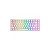 Teclado Mecânico Royal RK84 RGB Branco com Switches Brown - Imagem 1