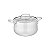 Panela De Aço Inox Cuisinart Contour 445-22 Com Tampa - Capacidade 5L - Imagem 1