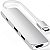 Hub USB-C Satechi Slim Multi-Port com USB-C, HDMI e USB-A - Prata - Imagem 1