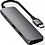 Adaptador Multi-Port USB-C Satechi Slim com HDMI e USB-A - Cinza Espacial - Imagem 1