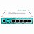 Switch Mikrotik RB 750GR3 Hex L4 - Branco, 5 Portas Gigabit, Ideal para Redes Avançadas - Imagem 1