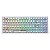 Teclado Gamer Redragon Pollux Pro K628CT-RGB Hot-Swap Transparente - Imagem 1