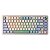 Teclado Mecânico Sem Fio Redragon K673 Pro RGB Switch Vermelho 75% Preto - Imagem 1