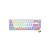 Teclado Mecânico RGB Redragon K709WBP Pro - Branco, USB, Layout Inglês - Imagem 1