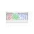 Teclado Mecânico Gamer Redragon Yama RGB Branco K550W-RGB-1-SP - Imagem 1