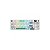 Teclado Mecânico Redragon K719WG-RGB-Pro Galatin Pro Branco e Verde - Imagem 1