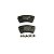 Kit De Revestimento De Freio Rapco (Pacote Com 4 Unidades) Ra066-10500-4K - Imagem 1