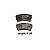 Kit de Revestimento de Freio Rapco RA066 10600 4K - Conjunto de 4 Pastilhas Brake Lining Kit Pack 11200 - Imagem 1