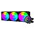 Cooler de Água Aigo Darkflash Radiant DC360 ARGB - Preto para Processadores - Imagem 1