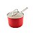 Caçarola Antiaderente de Cerâmica 31CM com Tampa de Vidro - Vermelho Imperial Kitchenaid - Imagem 1