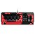 Teclado Mecânico RGB Naruto Akatsuki KX-500 com Iluminação Personalizada - Imagem 1