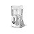 Irrigador Oral Waterpik Nano WP-250EU - 3 Níveis de Pressão, 400 ML, Bivolt - Branco - Imagem 1