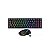 Combo Teclado Mecânico Redragon S136 com Mouse RGB 7200DPI - Preto USB - Imagem 1