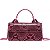 Bolsa Feminina Fiore P8005 - Estilo Serpente Rosa - Imagem 1