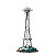 Kit de Blocos de Construção Wange - Espaço Arquitetônico Space Needle (1075 Peças) - Imagem 1