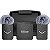 Microfone Sem Fio Dual Fifine M9 USB-C - Alta Qualidade e Performance em Preto - Imagem 1