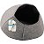 Cama para Gato AFP Nest Cinza 40x40x18cm - Conforto e Estilo para Seu Felino - Imagem 1