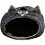 Cama para Gato AFP Nest 46x46x27cm - Cor Preta, Conforto e Estilo para Seu Felino - Imagem 1
