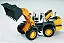 Trator De Rodas Bruder Liebherr L574 - 1:20 Escala - Imagem 3