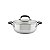 Panela de Indução Kitchenaid 71021 com Tampa em Aço Inoxidável - 4L - Prata escovado - Imagem 1