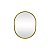 Espelho Decorativo Dourado Concepts 532-08163 - 23 x 0,9 x 28 cm - Imagem 1