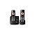 Telefone Sem Fio Panasonic KX-TGC362 Preto - 2 Unidades com Identificador de Chamadas - 110V - Imagem 1