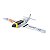 Avião RC Mustang P51 RTF 4 Canais - Modelo de Aeronave Elegante e Pronto para Voar - Imagem 1