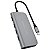 Adaptador Hub 9 em 1 HyperDrive HD30F Cinza - USB Tipo C - Imagem 1