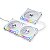 Ventoinha Cooler Lian Li SL120 V2 RGB 3 em 1 Branco 120mm - Imagem 1