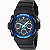 Relógio Casio G-Shock Masculino AW-591-2ADR - Preto e Azul Resistente e Estiloso - Imagem 1