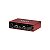 Interface de Áudio BLG B-X2 USB-C com Microfone - Vermelho e Preto - Imagem 1