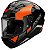 Capacete Axxis Draken Wind B4 Para Moto - Tamanho M (57-58) - Cor Laranja - Imagem 1