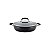 Frigideira Antiaderente Tripla Camada Kitchenaid 34CM com Tampa de Vidro - 4.7L Preto Onix - Imagem 1
