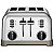 Torradeira Cuisinart Cpt 180P1 4 Fatias Inox 110V - Imagem 1