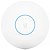 Ponto de Acesso Ubiquiti Unifi U6+: 573,5 Mbps 2.4GHz e 2402 Mbps 5GHz - Branco - Imagem 1