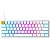 Teclado Gamer Glorious GLO-GMMK-COM-BRN-W RGB Branco - Com Fio (Inglês) - Imagem 1